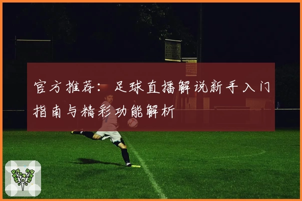 官方推荐：足球直播解说新手入门指南与精彩功能解析